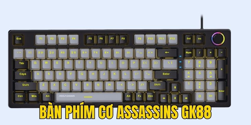 Bàn Phím Cơ Assassins GK88 - Điểm Khác Biệt Lớn