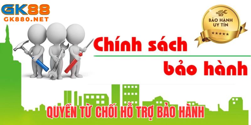Sản phẩm hỏng hóc do yếu tố bên ngoài sẽ không được đơn vị hỗ trợ