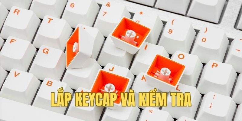 Hoàn tất và kiểm tra bàn phím GK88