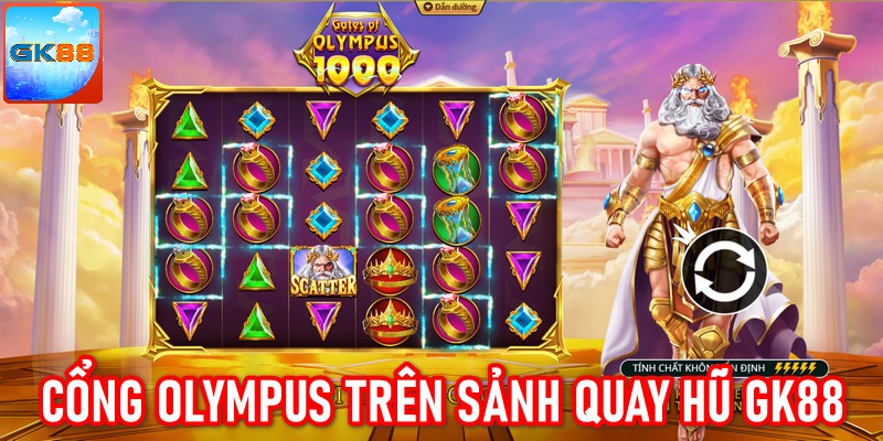Game Cổng Olympus mang tới tỷ lệ thưởng cực cao