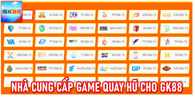 Nhà cái hợp tác với hàng loạt đơn vị cung cấp uy tín, nổi tiếng